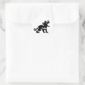 Kawaii - Tasmanian DEVIL - Australien - Wildfauna Runder Aufkleber (Tasche)