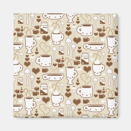 Kawaii Tea Magnet (Vorne)