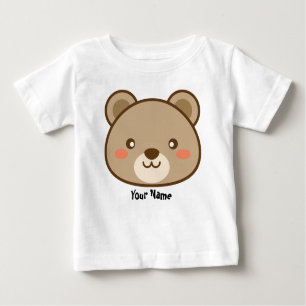 Kawaii Teddy Bear Baby T-shirt