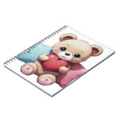 Kawaii Teddy Bear Notizblock (Linke Seite)