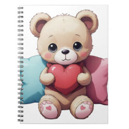 Kawaii Teddy Bear Notizblock