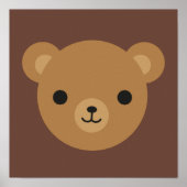 Kawaii Teddy Bear Poster (Vorne)