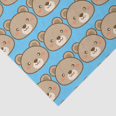 Kawaii Teddy Bear Seidenpapier (Ausschnitt)