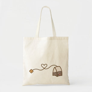 Kawaii-Teebeutel-Charakter Tragetasche
