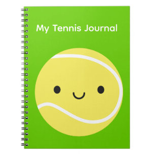 Kawaii Tennis Ball Notizblock