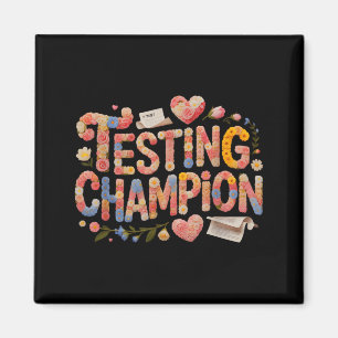 Kawaii-Test-Champion alles ist in Ordnung Mathe Magnet