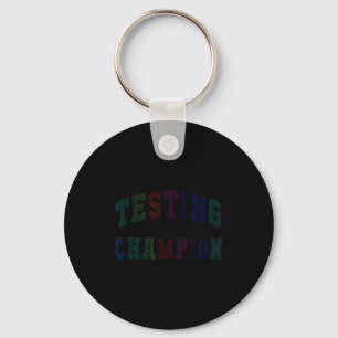 Kawaii-Test-Champion-Test-Tag-Lehrer-bruh-Mathe Schlüsselanhänger
