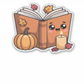 kawaii thanksgiving book Classic T-Shirt Aufkleber (Vorderseite)