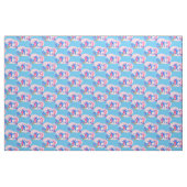 Kawaii-Tier-Party selfie lustig Stoff (Fat Quarter (45,7 x 55,9 cm))