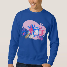 Kawaii-Tier-Party selfie lustig Sweatshirt