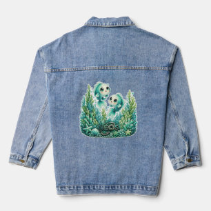 Kawaii Tierkreiszeichen Neos Fische Jeansjacke