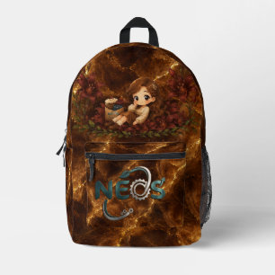 Kawaii Tierkreiszeichen Neos Jungfrau Bedruckter Rucksack