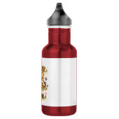 Kawaii Tiger – Sei Mutig, Sei Wild Edelstahlflasche (Rechts)