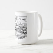 Kawaii Tigers bei Christ the Redeemer, Rio Kaffeetasse (VorderseiteRechts)