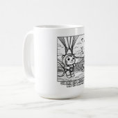 Kawaii Tigers bei Christ the Redeemer, Rio Kaffeetasse (Vorderseite Links)