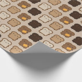 Kawaii Toast Geschenkpapier (Ecke)