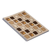 Kawaii Toast Notizblock (Rechte Seite)