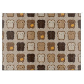 Kawaii Toast Schneidebrett (Vorderseite)