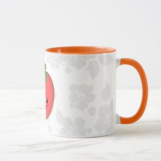 Kawaii-Tomate Tasse (Rechts)