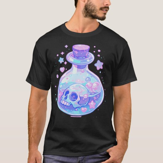 Kawaii Trankflasche T-Shirt (Vorderseite)