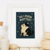 Kawaii traute Niedliche Katze. Ist es mir überhaup Poster