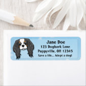 Kawaii Tricolor Cavalier King Charles Spaniel (Insitu)