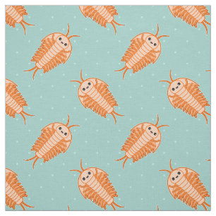 Kawaii Trilobite Stoff