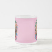 Kawaii Tropical Sloth – Cute Summer Vibes Rainbow Mattglastasse (Mittel)