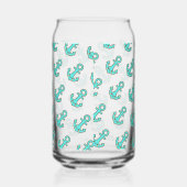 Kawaii Türkis Anchor - Whimsical & Cheerful Dosenglas (Rechts)