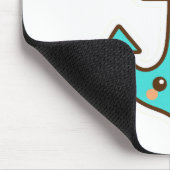 Kawaii Türkis Anchor - Whimsical & Cheerful Mousepad (Ecke)