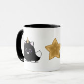 Kawaii Unicorn Cat Tasse (Vorderseite Links)