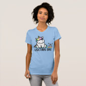 Kawaii Unicorn Day und Unicorn Poo T-Shirt (Vorne ganz)