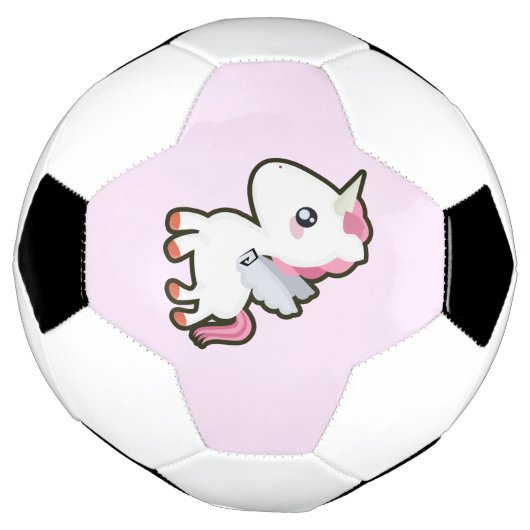 Kawaii Unicorn Fußball (Gedreht)