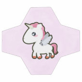 Kawaii Unicorn Fußball (Flach)