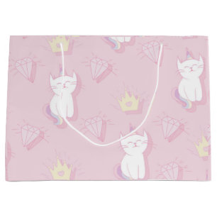 Kawaii Unicorn Katze Niedlich Caticorn für Kinder Große Geschenktüte