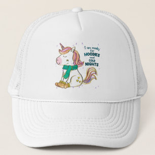 Kawaii Unicorn   Winter und Feiertage Truckerkappe