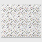 Kawaii unter der Sea Baby Shower Neutral Geschenkpapier (Flach)