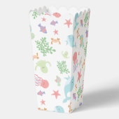 Kawaii unter der Sea Baby Shower Neutral Pastel Geschenkschachtel (Rückseite)