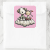 Kawaii Valentine Character 3 Inch Sticker – Cute L (Tasche)