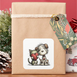 Kawaii Valentine Character 3 Inch Sticker – Cute L