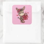 Kawaii Valentine Character 3 Inch Sticker – Cute L (Tasche)