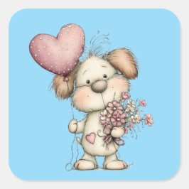 Kawaii Valentine Character 3 Inch Sticker – Cute L