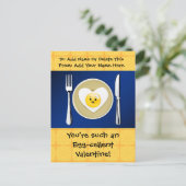 Käwaii Valentine Feiertagspostkarte (Stehend Vorderseite)