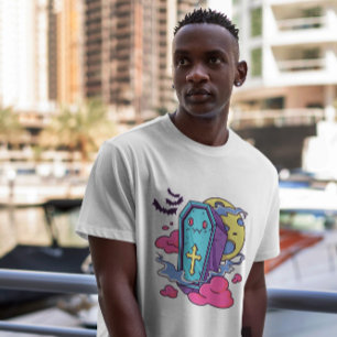 Kawaii Vampire Coffin T-Shirt