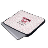 kawaii verlassene Schule stehen einem magischen Laptopschutzhülle (Vorne Knopf)