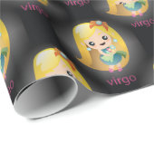Kawaii virgo geschenkpapier (Rolleneckpunkt)