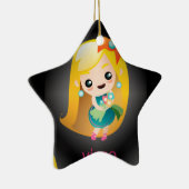 Kawaii virgo keramikornament (Rechts)