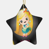 Kawaii virgo keramikornament (Links)