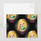 Kawaii virgo postkarte (Vorne/Hinten)