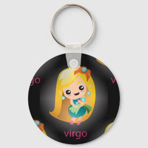 Kawaii virgo schlüsselanhänger
